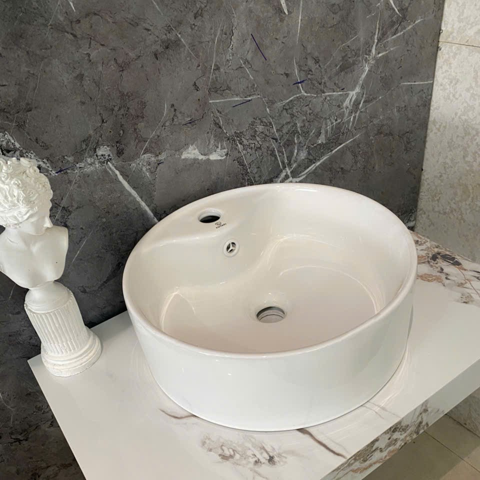 Lavabo tròn đặt bàn Fotari H-872