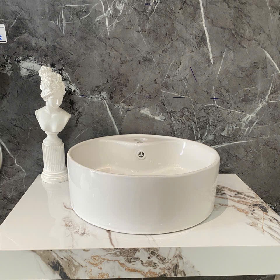 Lavabo tròn đặt bàn Fotari H-872
