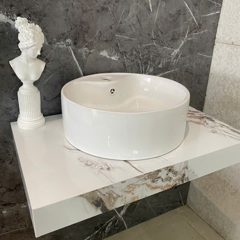 Lavabo tròn đặt bàn Fotari H-872