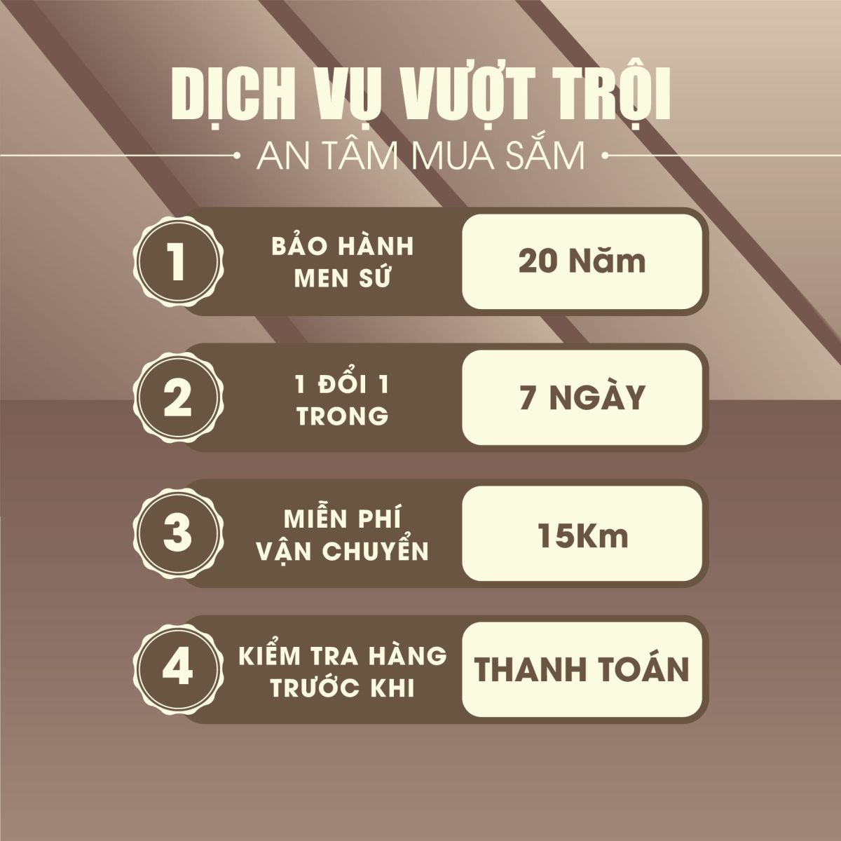 Lavabo Treo Tường Nguyên Khối Fotari H-882 8