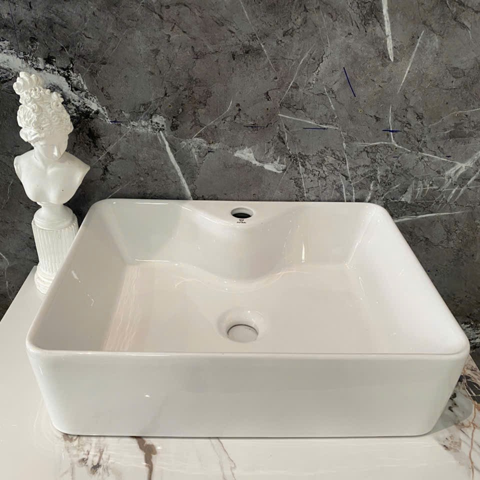 Chậu Lavabo sứ để bàn Fotari H-883