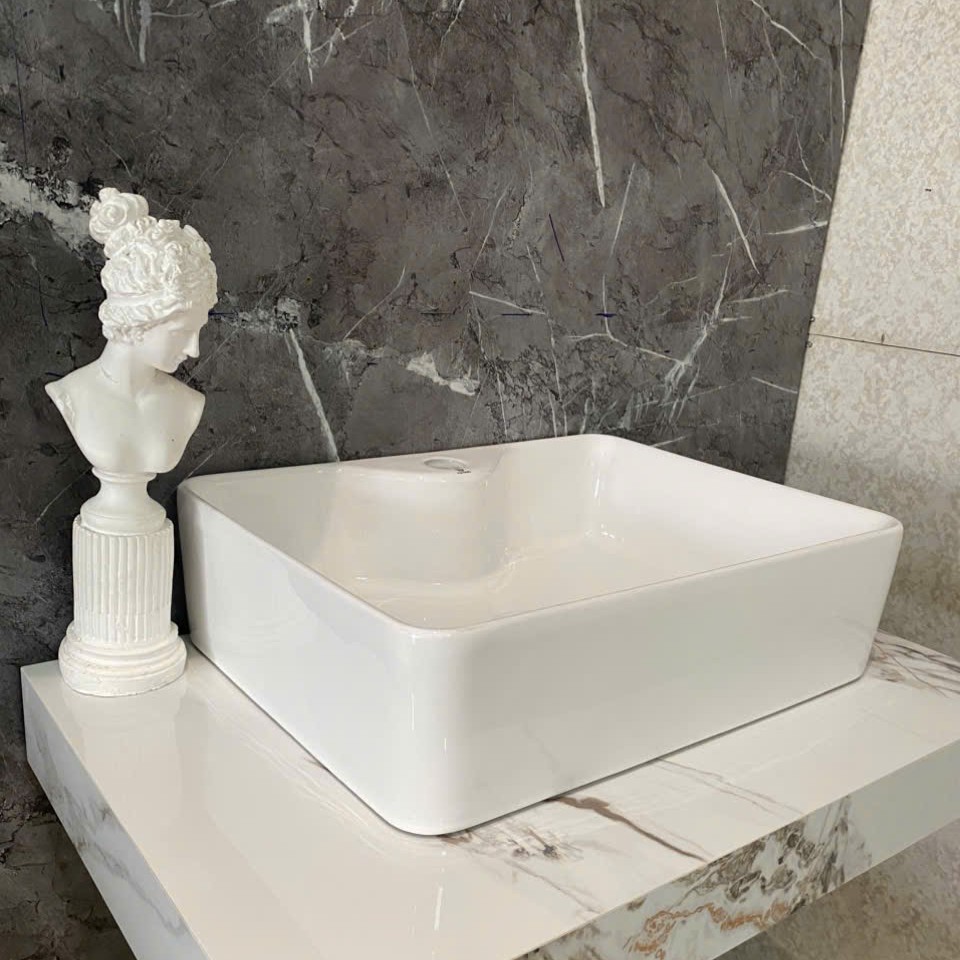 Chậu Lavabo sứ để bàn Fotari H-883