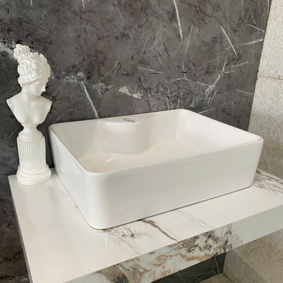 Chậu Lavabo sứ để bàn Fotari H-883