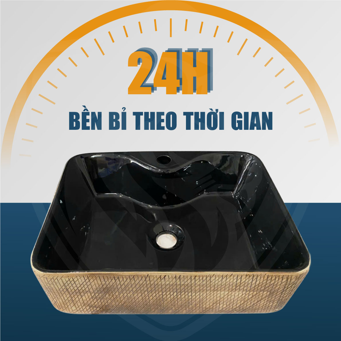 Chậu Lavabo Sứ Đặt Bàn Fotari H-888