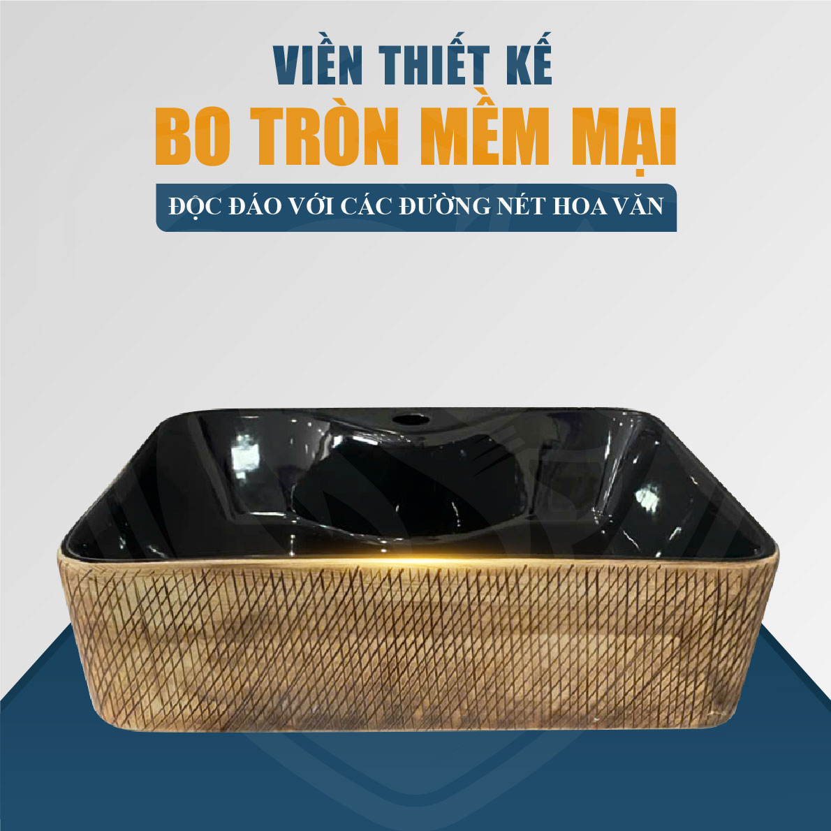 Chậu Lavabo Sứ Đặt Bàn Fotari H-888
