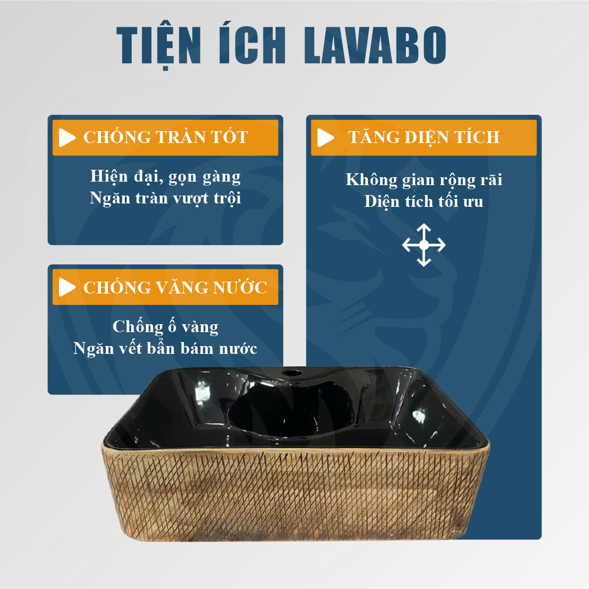 Chậu Lavabo Sứ Đặt Bàn Fotari H-888