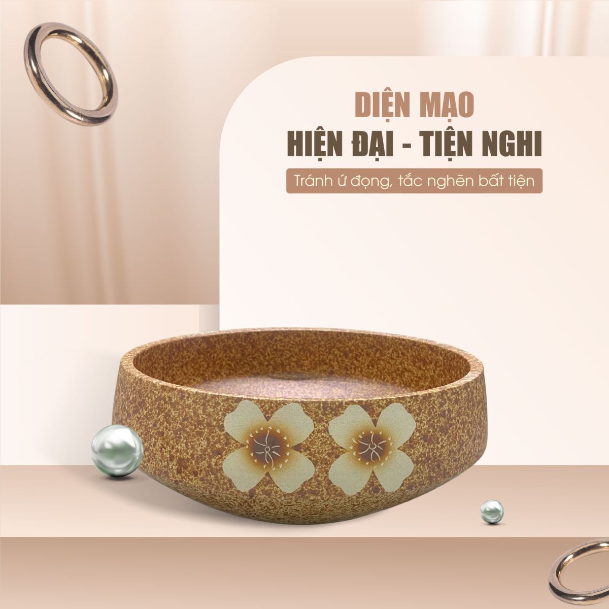 Chậu Rửa Lavabo Sứ Fotari Chính Hãng H-893 2