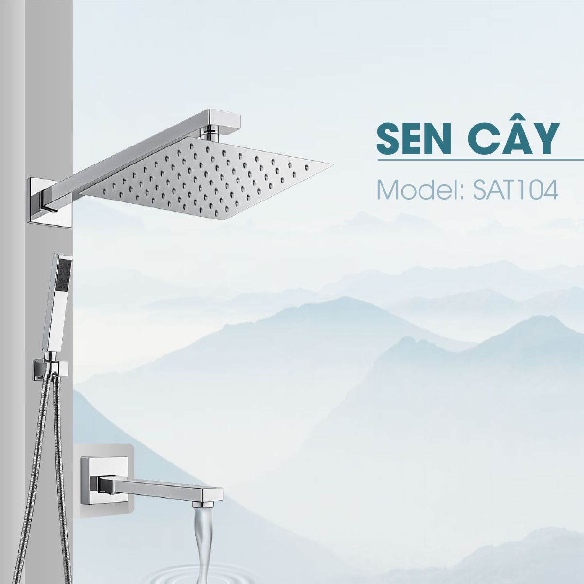 Sen Cây Nóng Lạnh Âm Tường Fotari SAT104 1