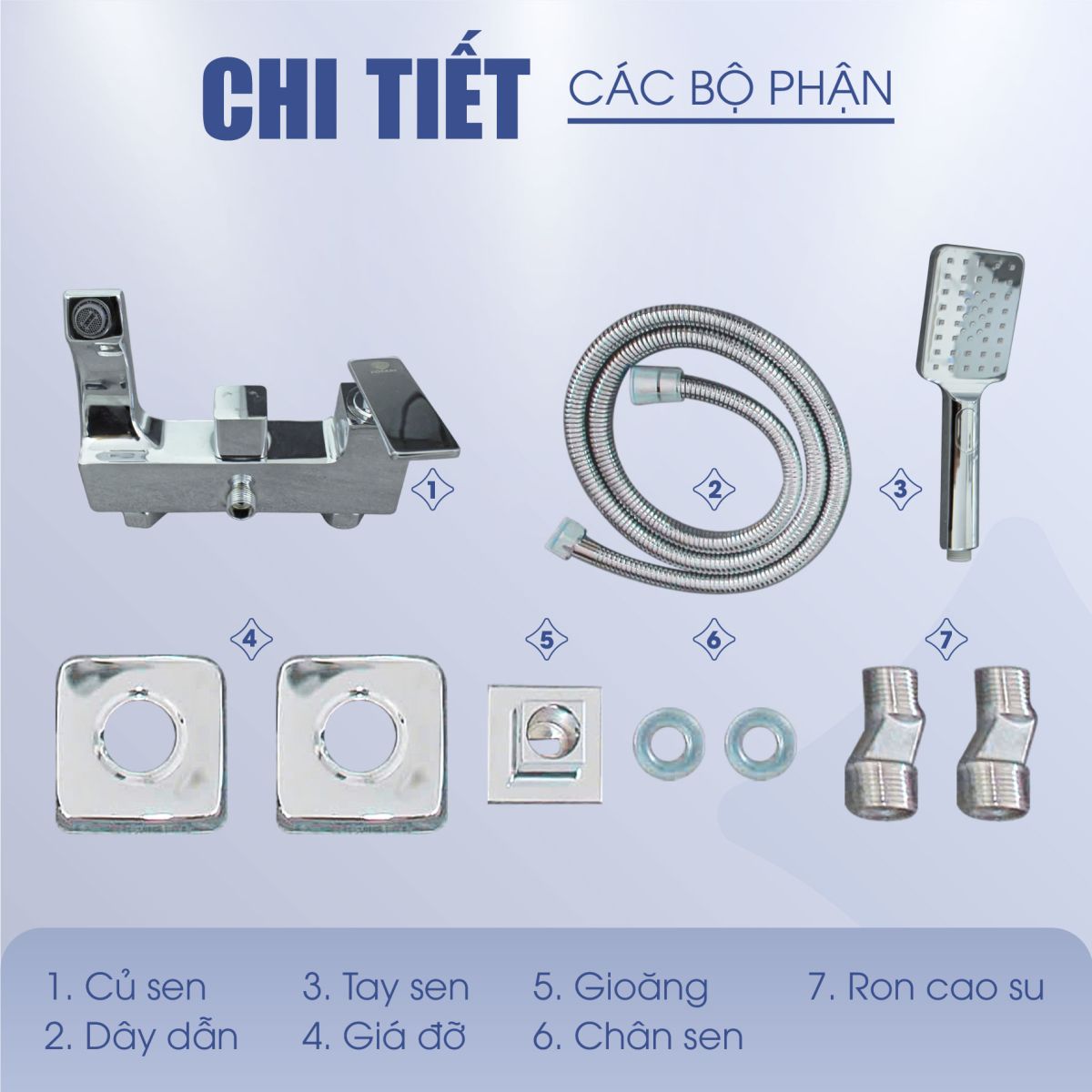 Sen Cây Nóng Lạnh Bát Vuông Fotari A-1027 2