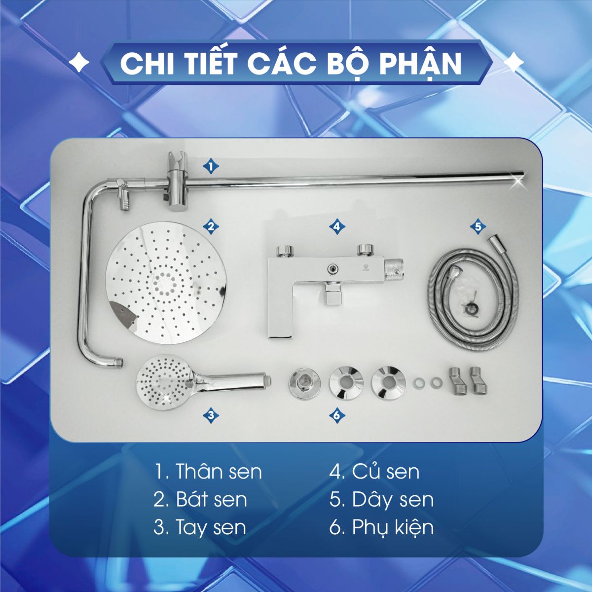 Sen Cây Tắm Đứng Nóng Lạnh Fotari A-SC15 3