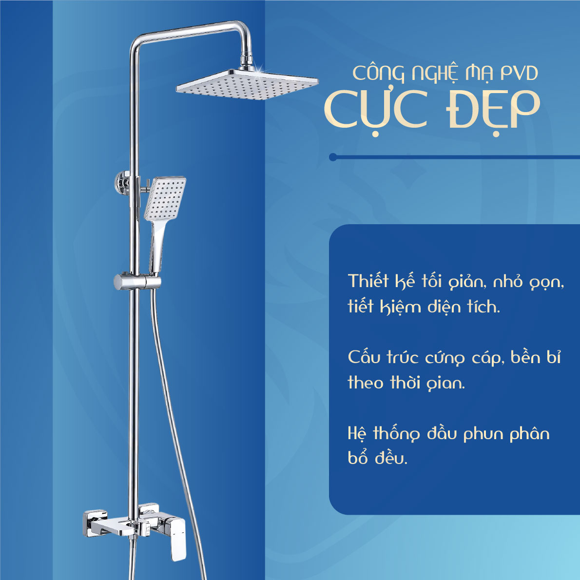 Sen Tắm Cây Nóng Lạnh Đồng Thau A-SC16 