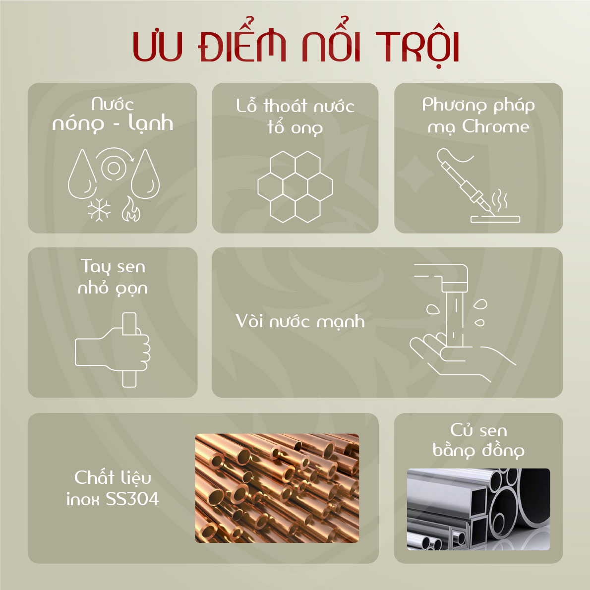 Sen cây tắm đứng Lạnh A-SCL01