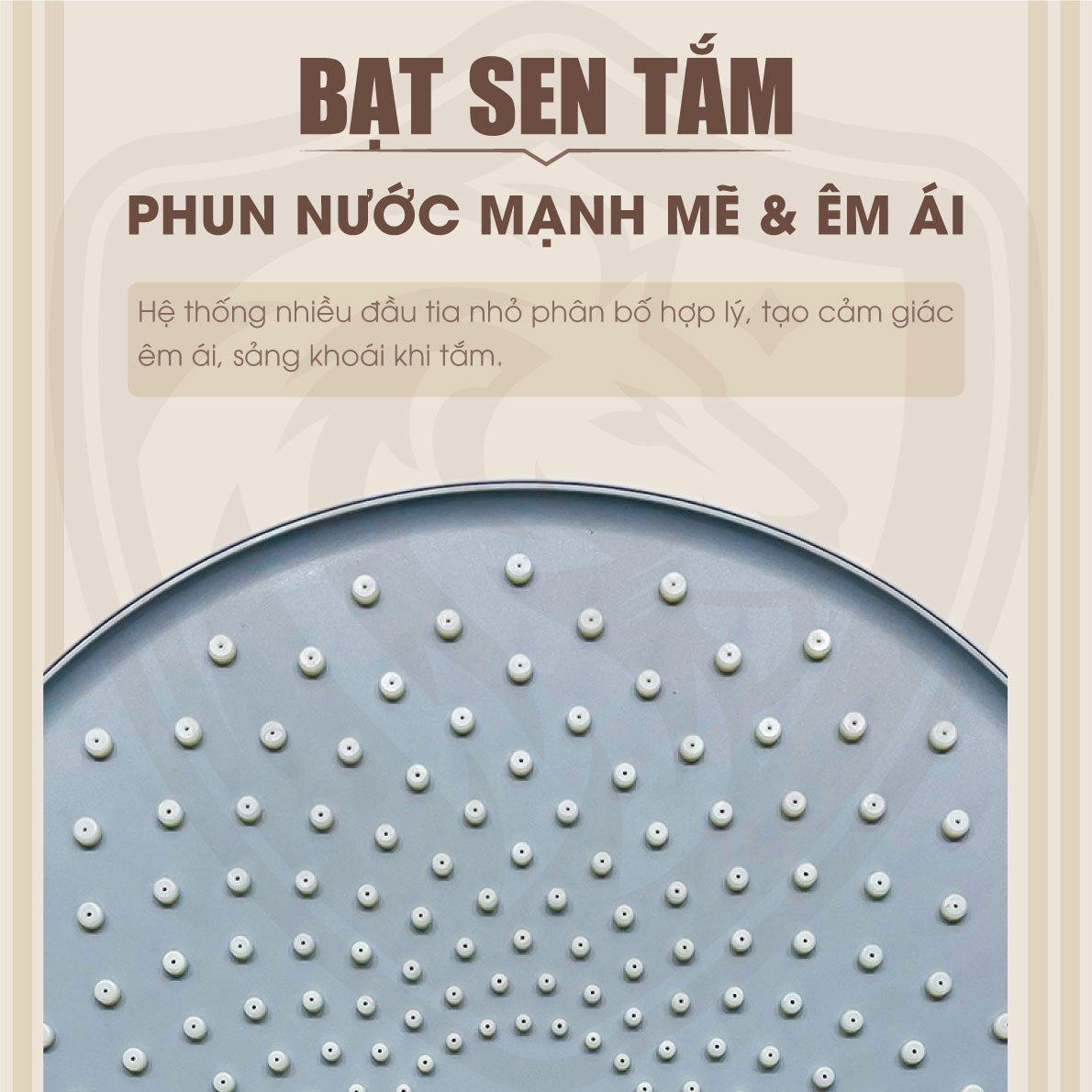 Sen Cây Tắm Nóng Lạnh Tròn Fotari F-1036 