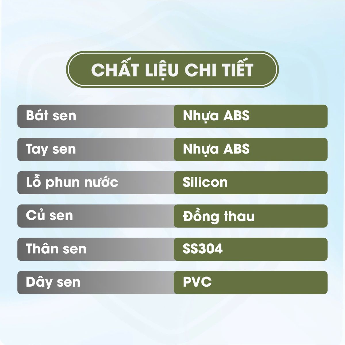Sen Cây Tắm Fotari Đồng Thau Mạ Crom Model - 1007