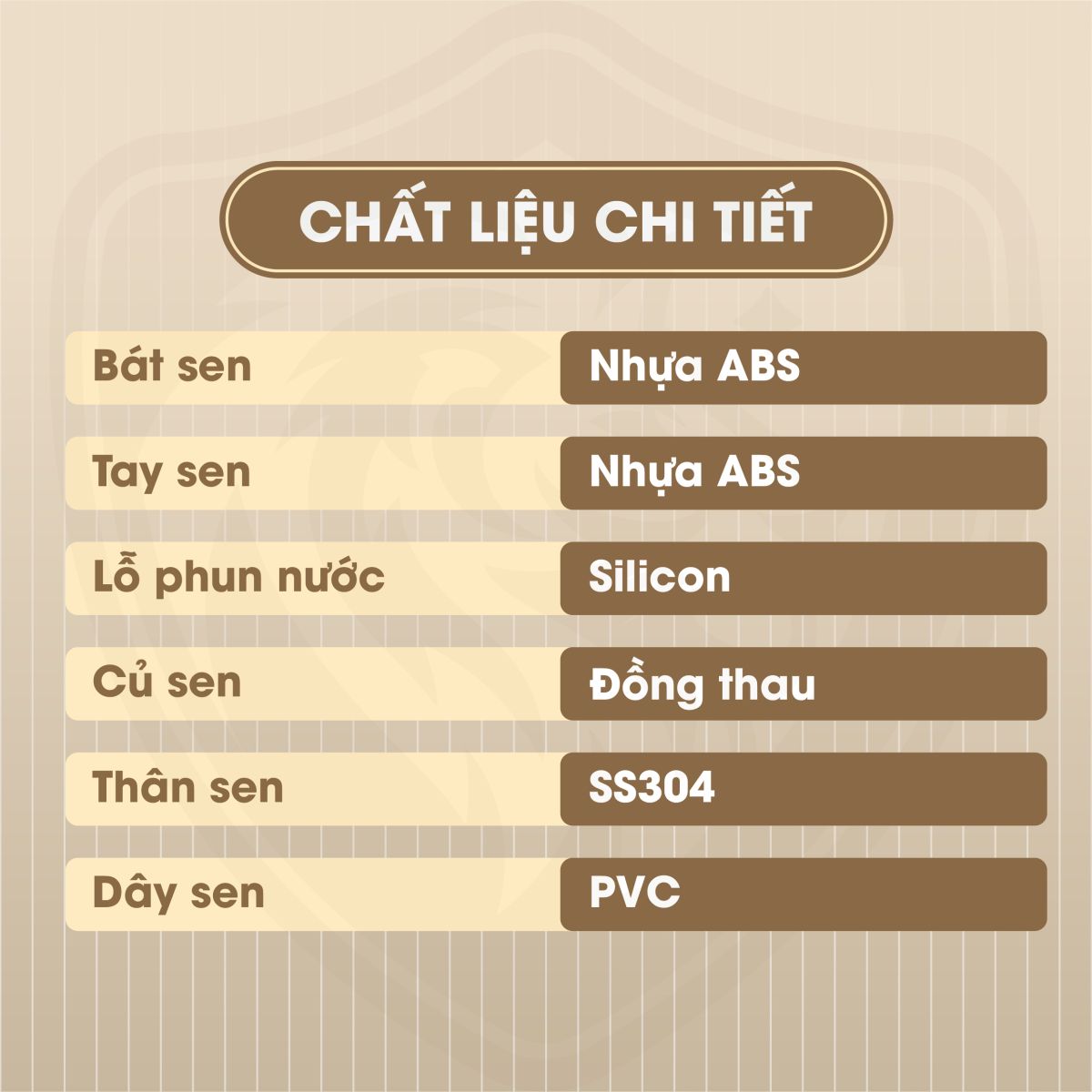 Sen Cây Fotari Nóng Lạnh Inox 304 Model - 1026