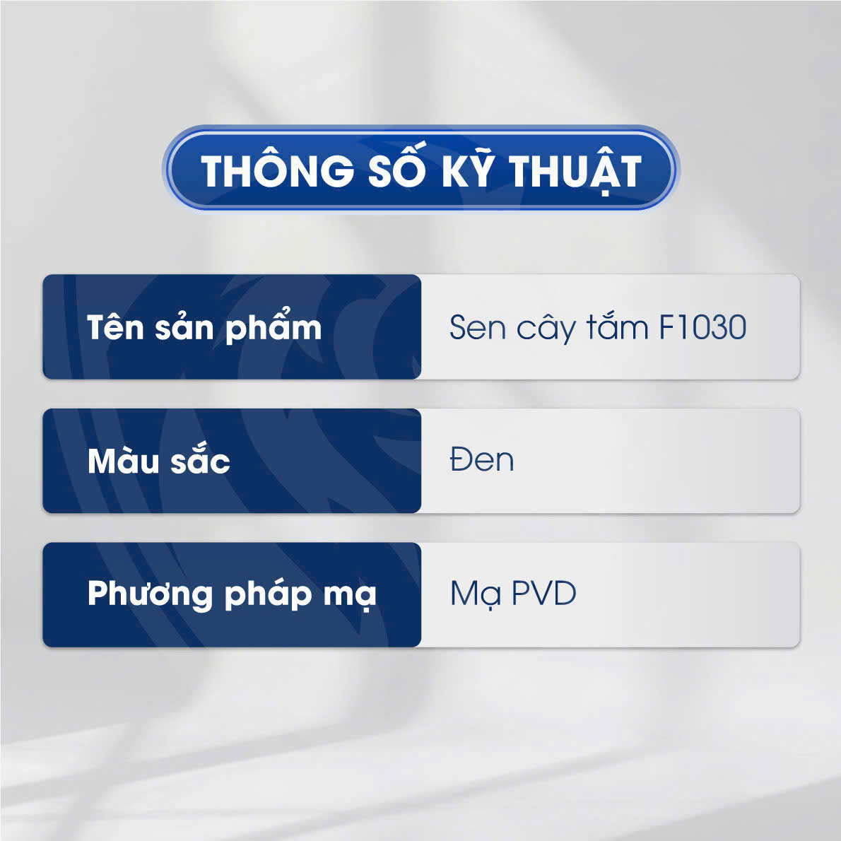 Sen Cây Fotari Đồng Thau Mạ Crom Sơn Tĩnh Điện Model - 1030
