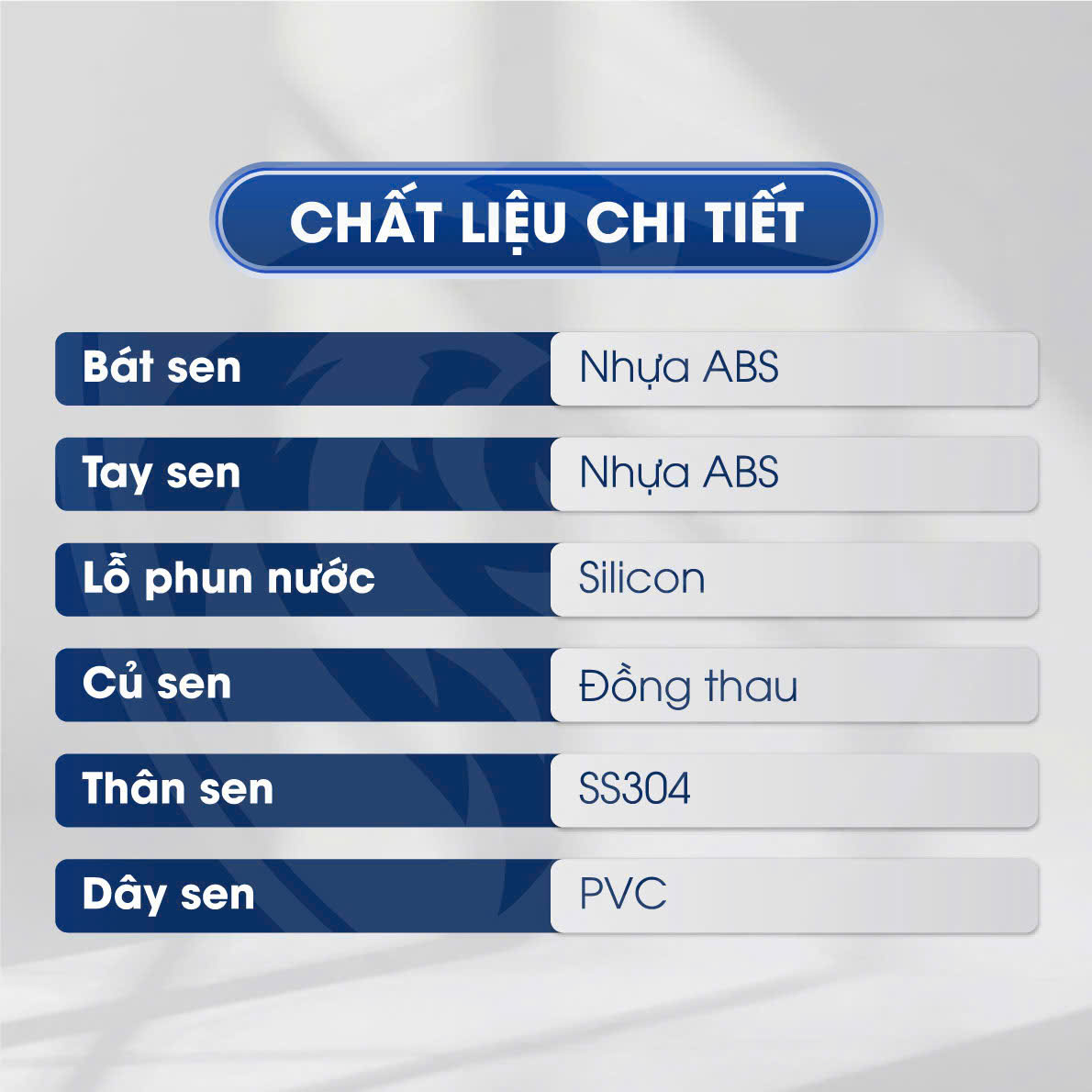 Sen Cây Fotari Đồng Thau Mạ Crom Sơn Tĩnh Điện Model - 1030