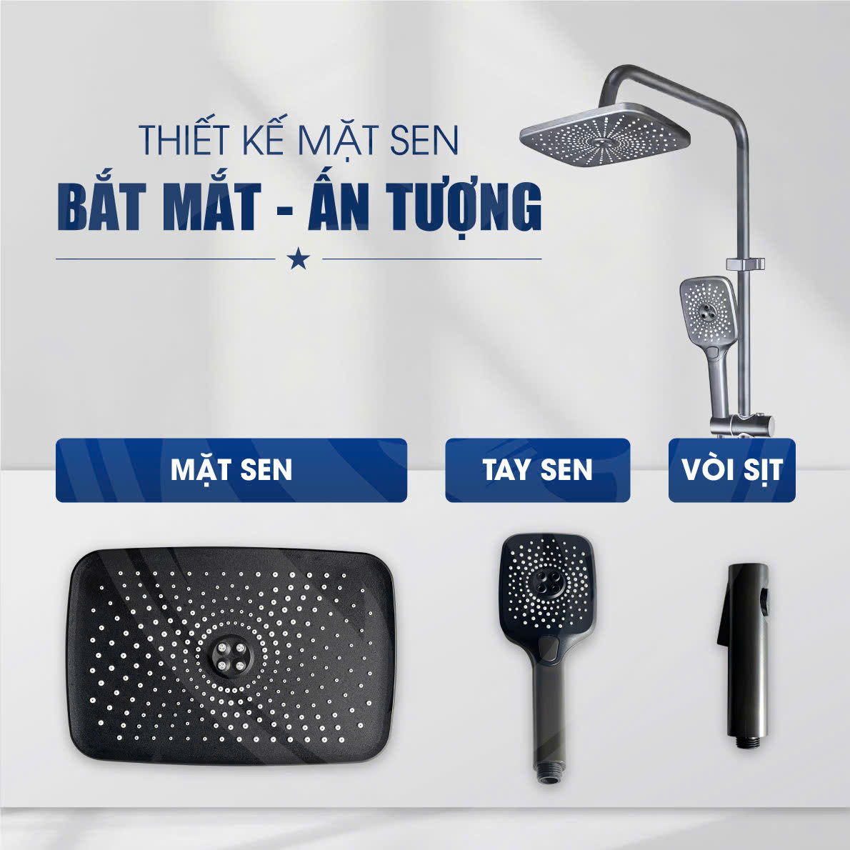 Sen Cây Fotari Đồng Thau Mạ Crom Sơn Tĩnh Điện Model - 1030