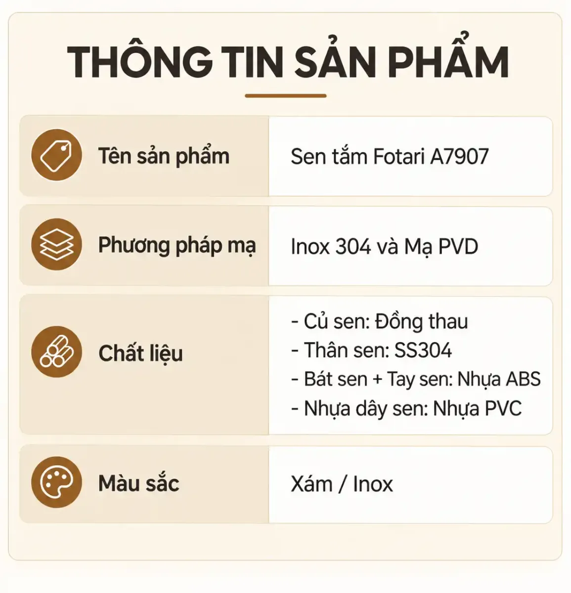 Sen Cây Cao Cấp F7907