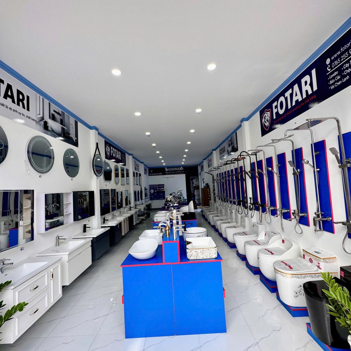 Showroom Thiết Bị Phòng Tắm Fotari Sóc Trăng 