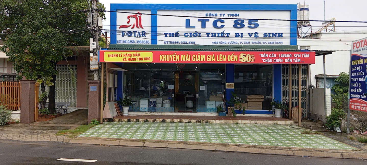 Showroom Thiết Bị Phòng Tắm Fotari Cam Ranh