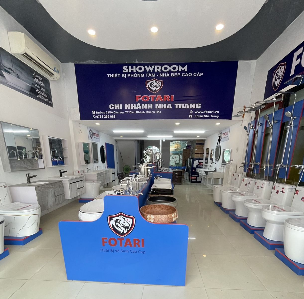 Showroom Thiết Bị Phòng Tắm Fotari Nha Trang