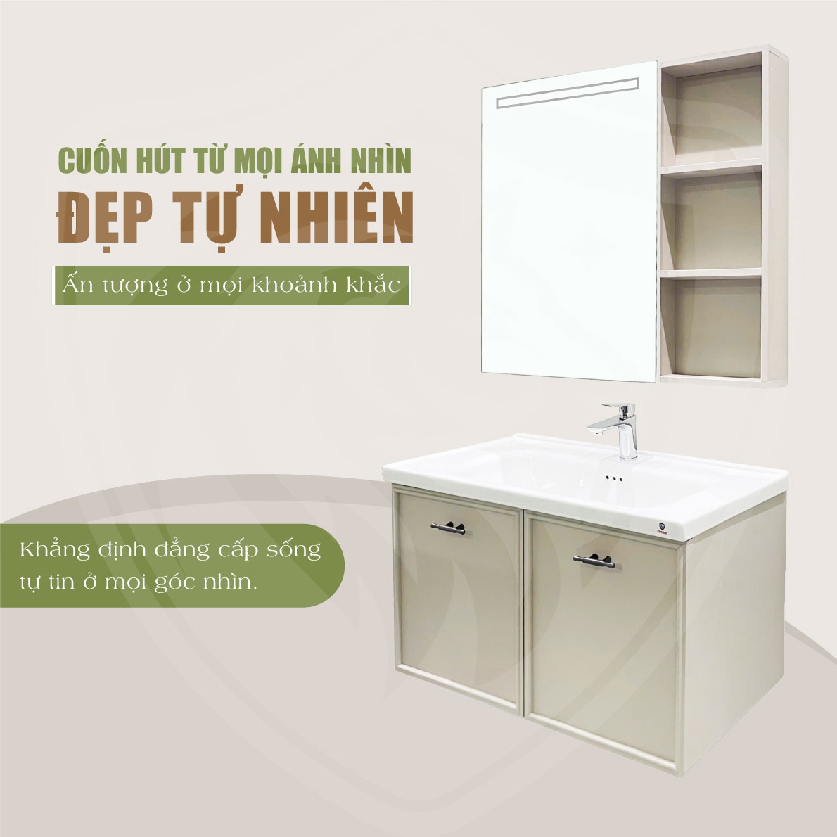 Tủ Lavabo Plywood Phủ Melamine Fotari TG-2250