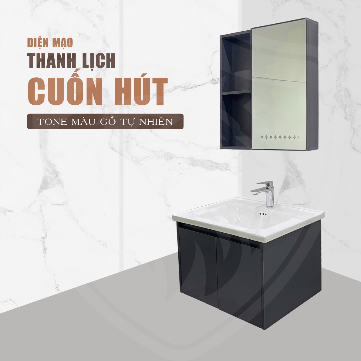 Tủ Lavabo Phòng Tắm Fotari TL-1860 