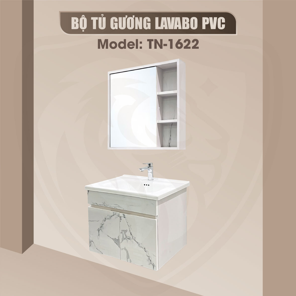 Tủ lavabo phòng tắm Fotari TN-1622
