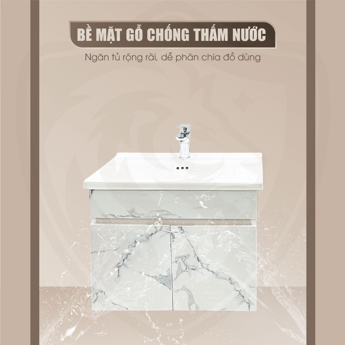 Tủ lavabo phòng tắm Fotari TN-1622