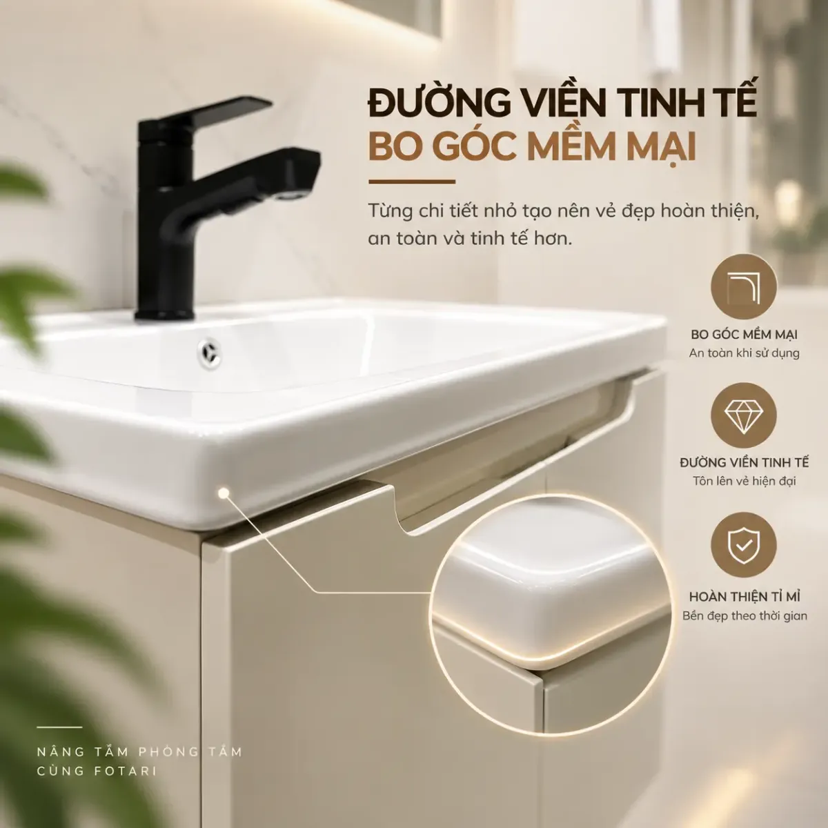 Tủ Lavabo Sứ Cao Cấp TN2380