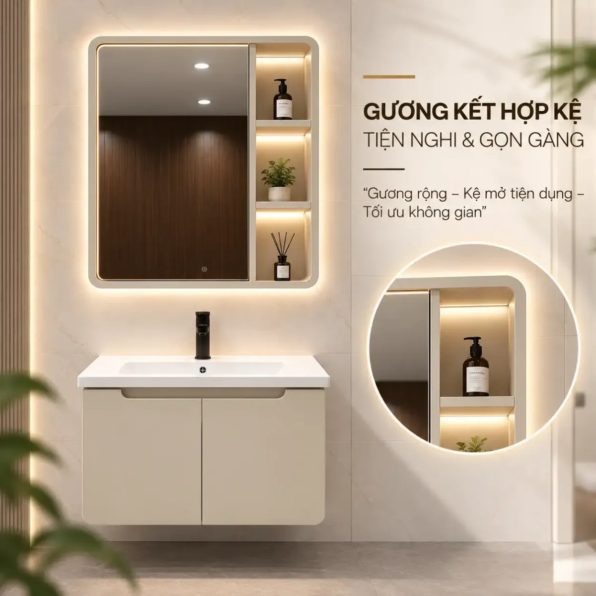 Tủ Lavabo Sứ Cao Cấp TN2380