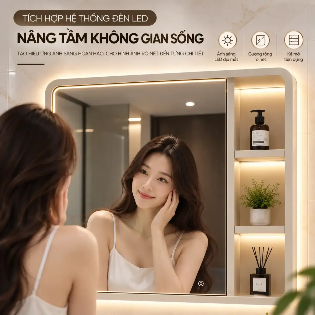 Tủ Lavabo Sứ Cao Cấp TN2360