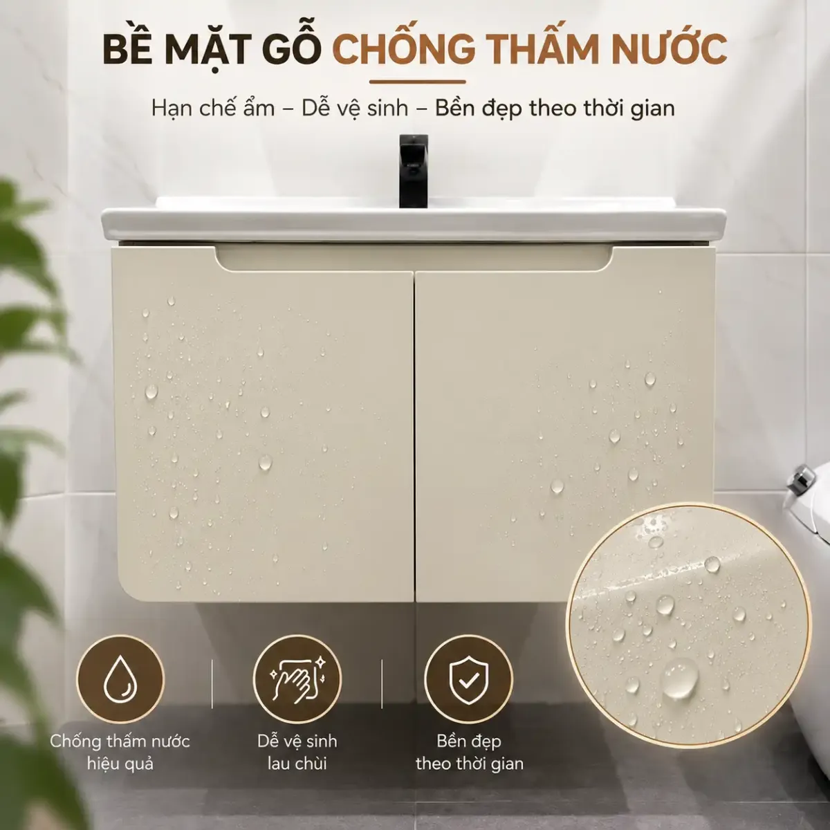 Tủ Lavabo Sứ Cao Cấp TN2360