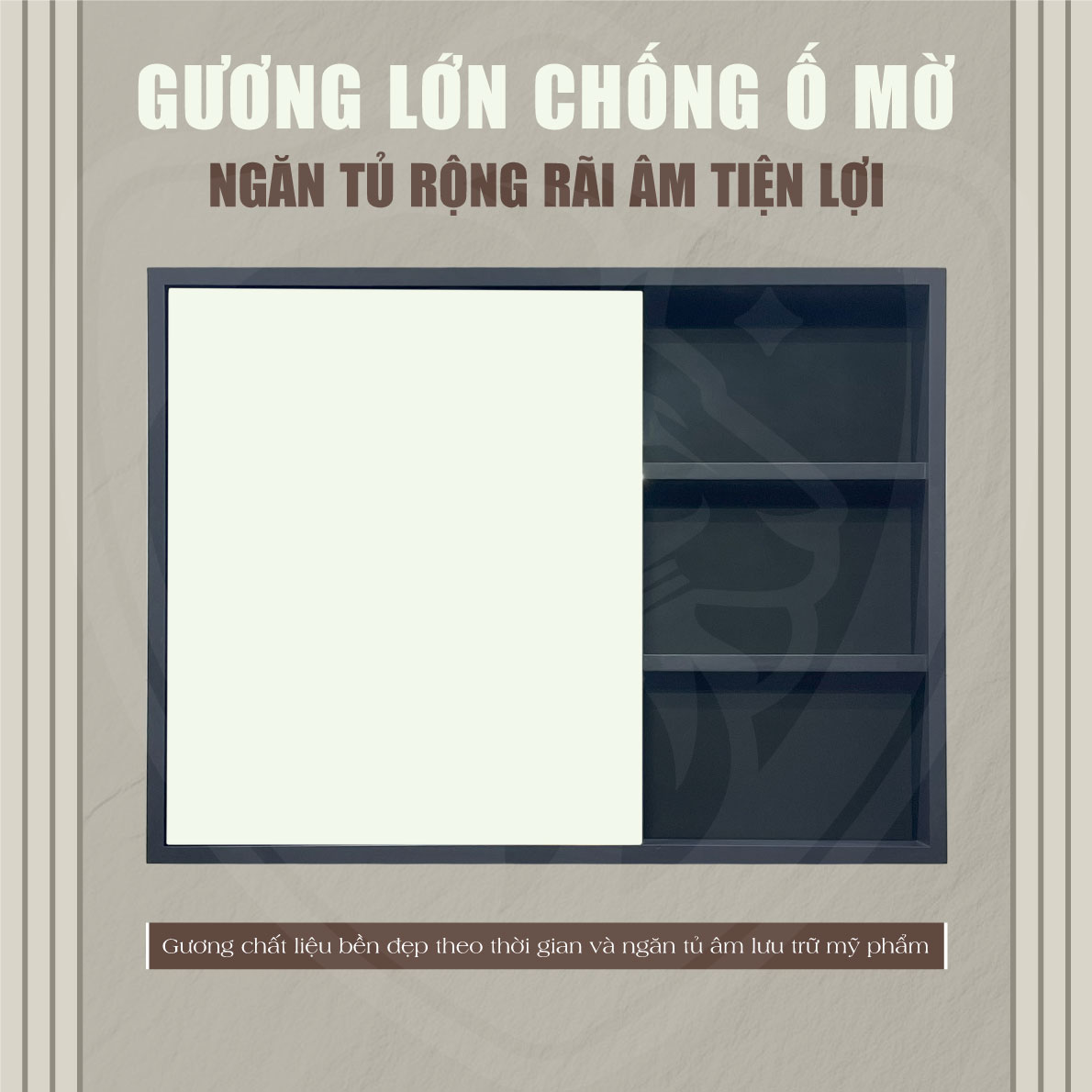 Tủ lavabo treo tường Fotari TN-2080