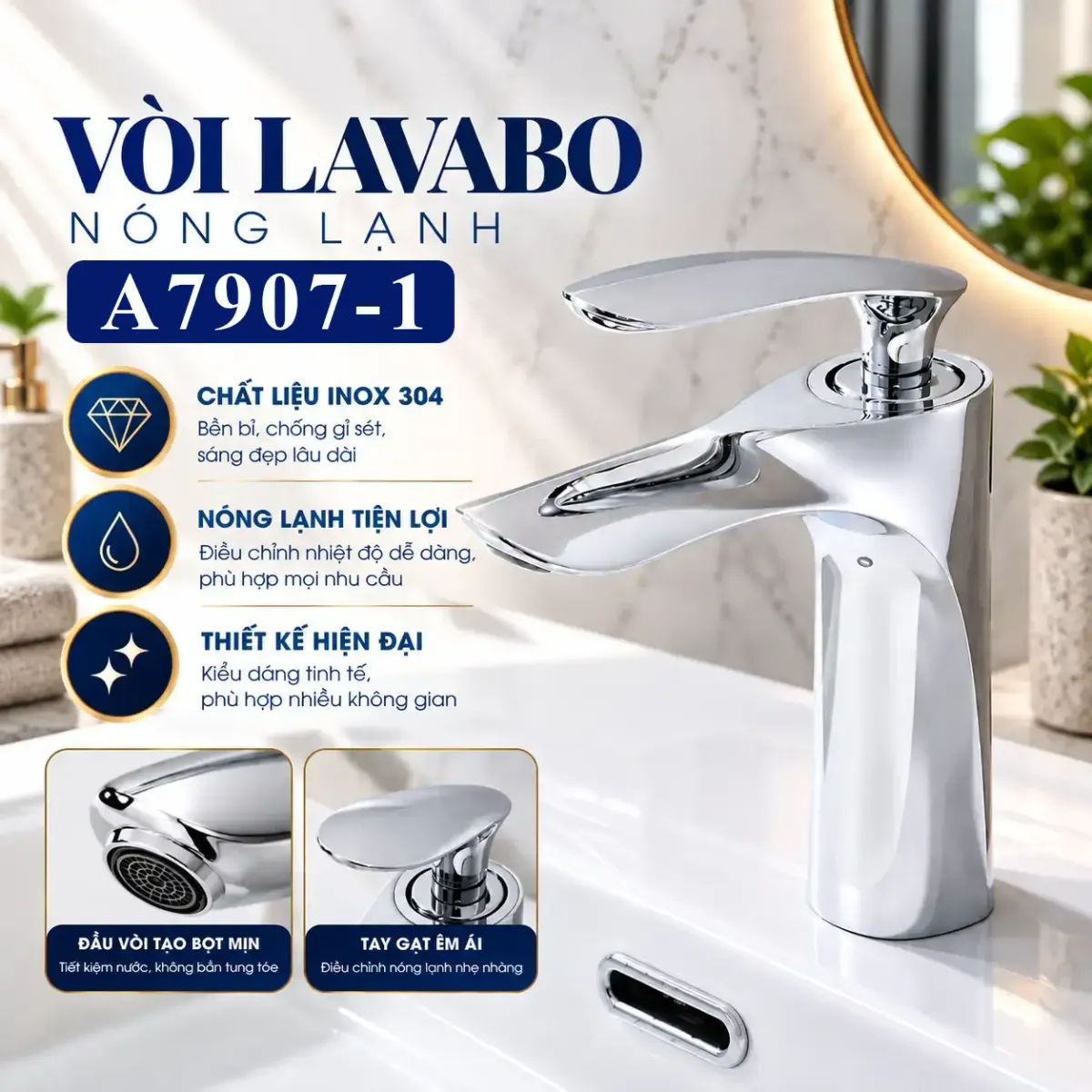 Vòi Lavabo A7907-1