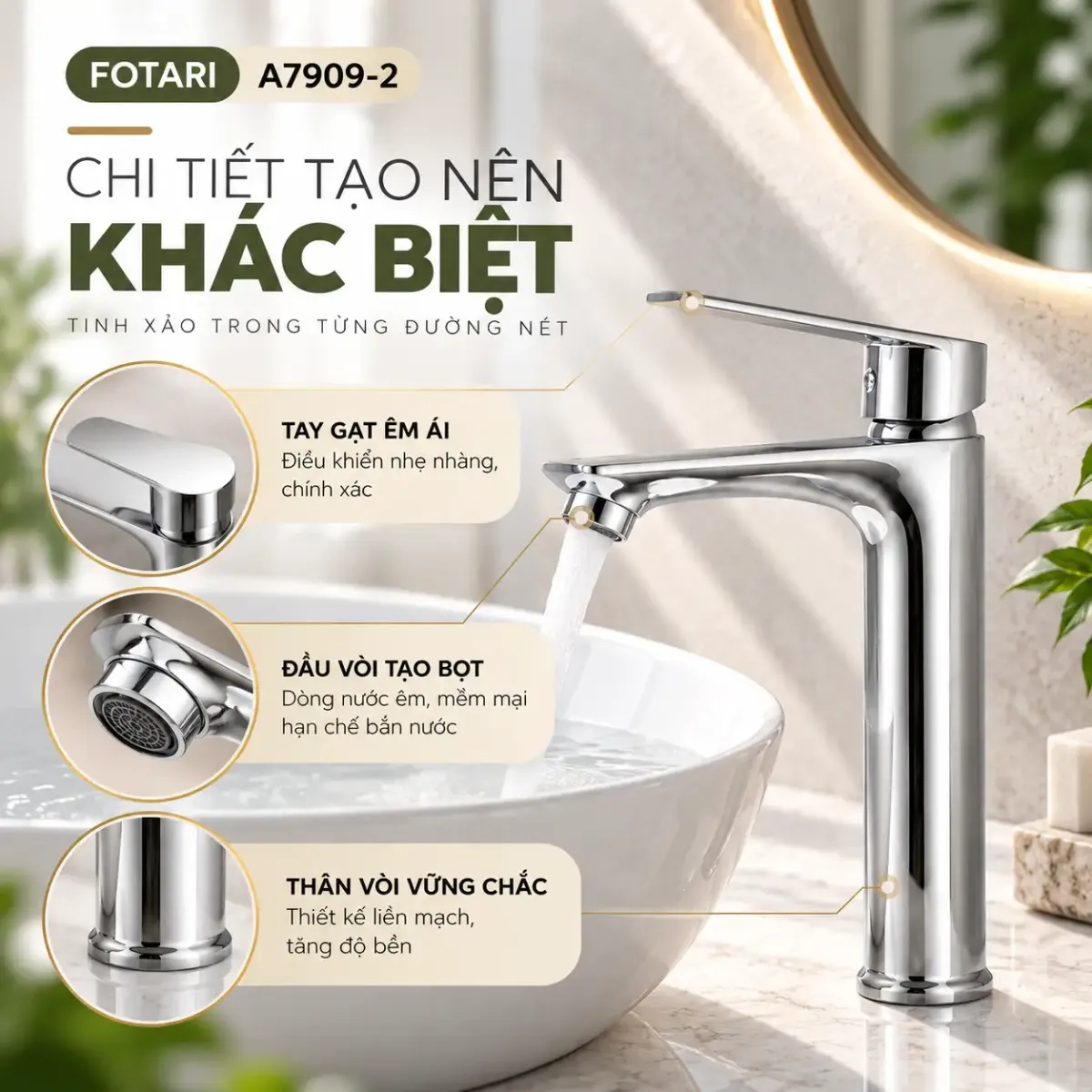 Vòi Lavabo F7909-2