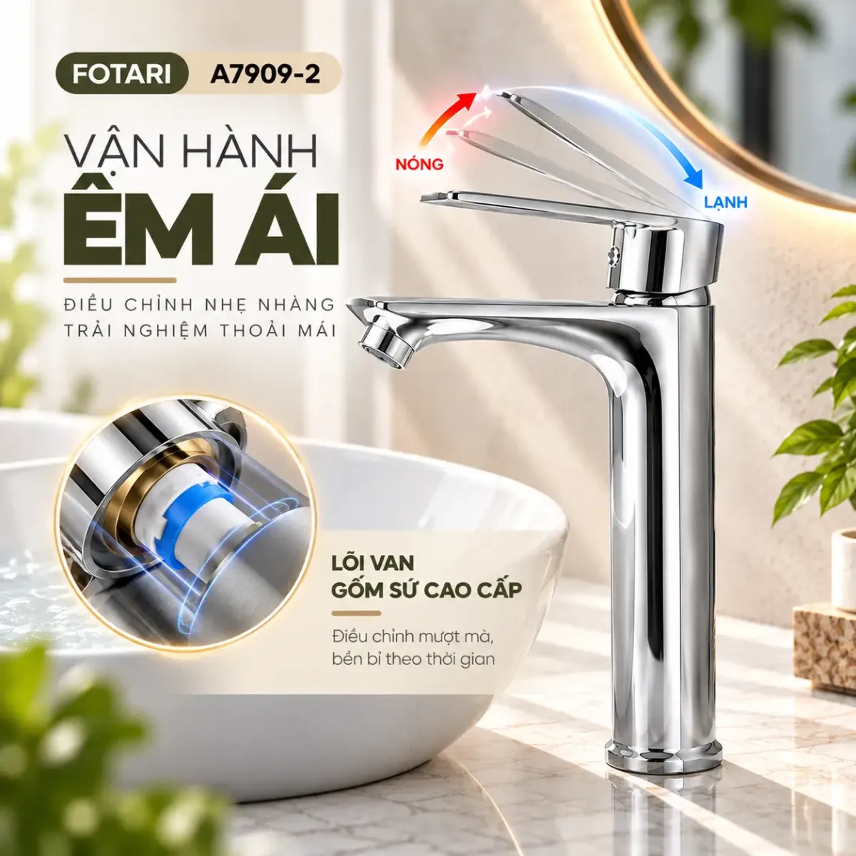 Vòi Lavabo F7909-2