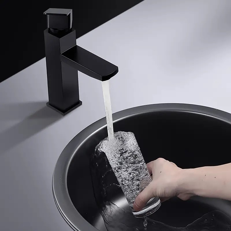 vòi lavabo nóng lạnh inox Fotari F-3036A