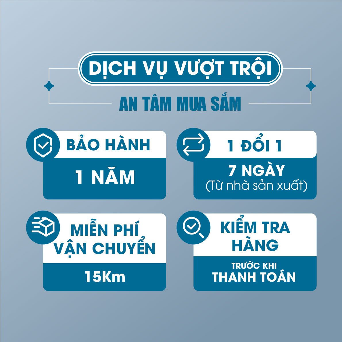 Chính sách mua Vòi Lavabo Nóng Lạnh Inox F-3001 