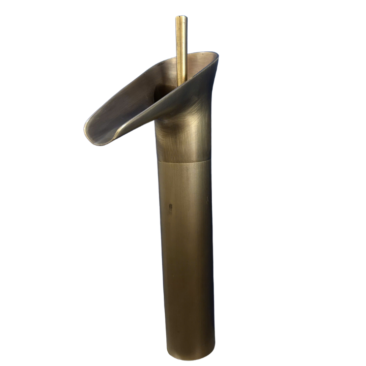  Lavabo nóng lạnh đồng thau giả cổ Fotari F-3019 