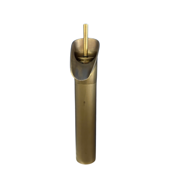  Lavabo nóng lạnh đồng thau giả cổ Fotari F-3019 