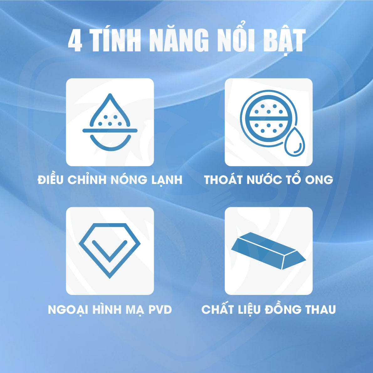 Các tính năng nổi bật của bộ vòi chén nóng lạnh Fotari AVC41
