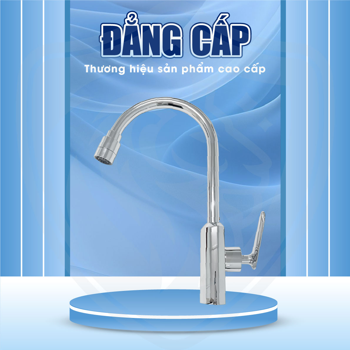 Vòi chén nóng lạnh AVC41 thương hiệu Fotari, thương hiệu thiết bị vệ sinh cao cấp hàng đầu Việt Nam