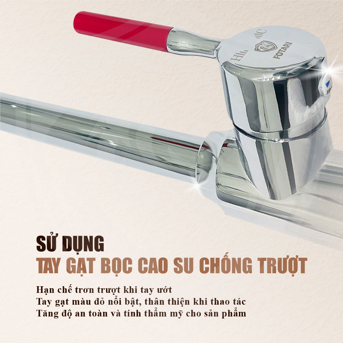 Vòi Chén Xoay Nóng Lạnh Fotari F-4024A 