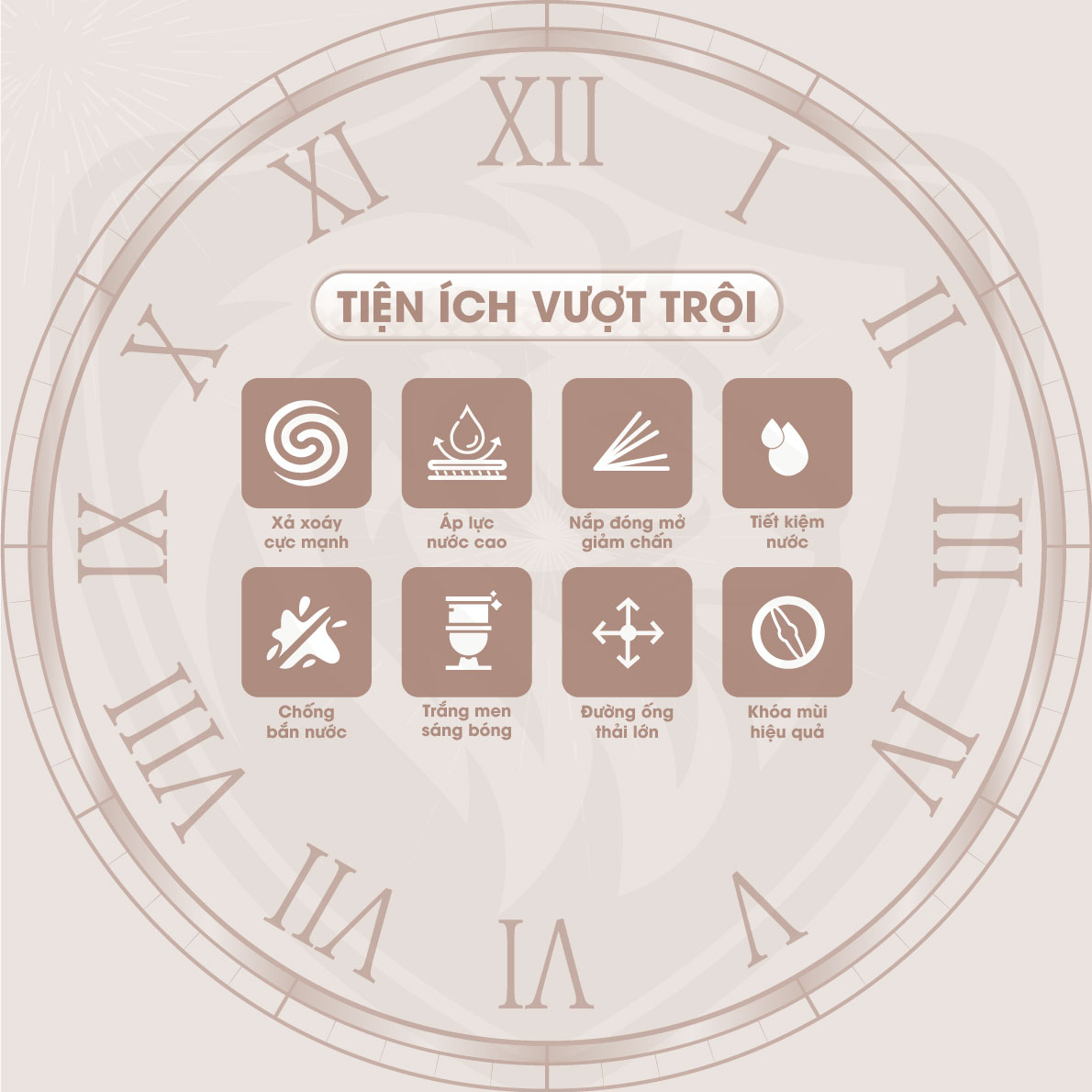 Bồn Cầu Liền Khối Fotari 1368 