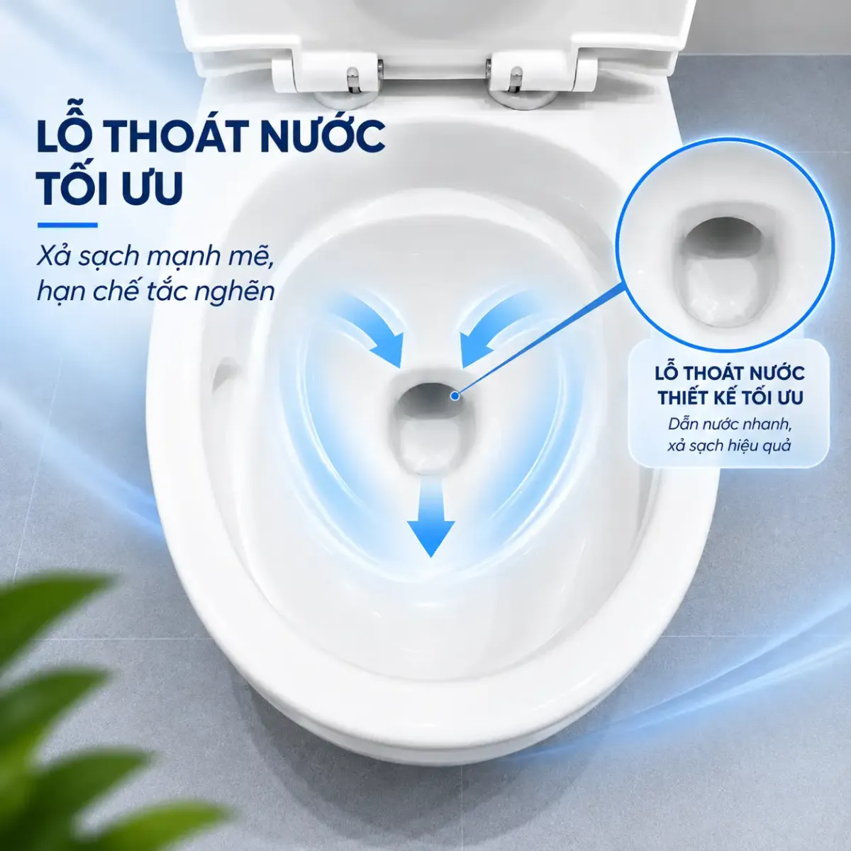 Bồn cầu nguyên khối nano ceramic F1662