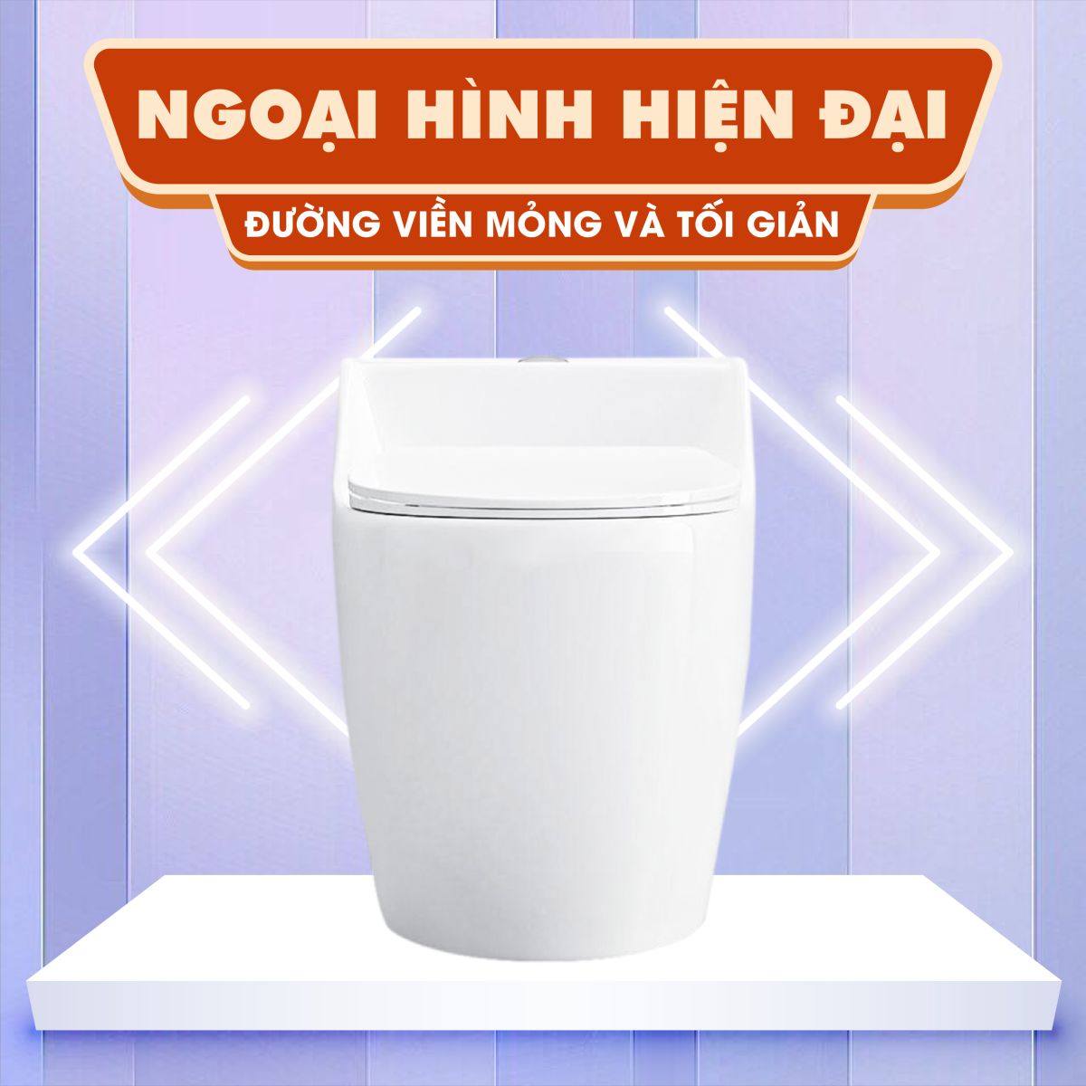 Bồn Cầu 1 Khối Men Sứ Fotari 1998