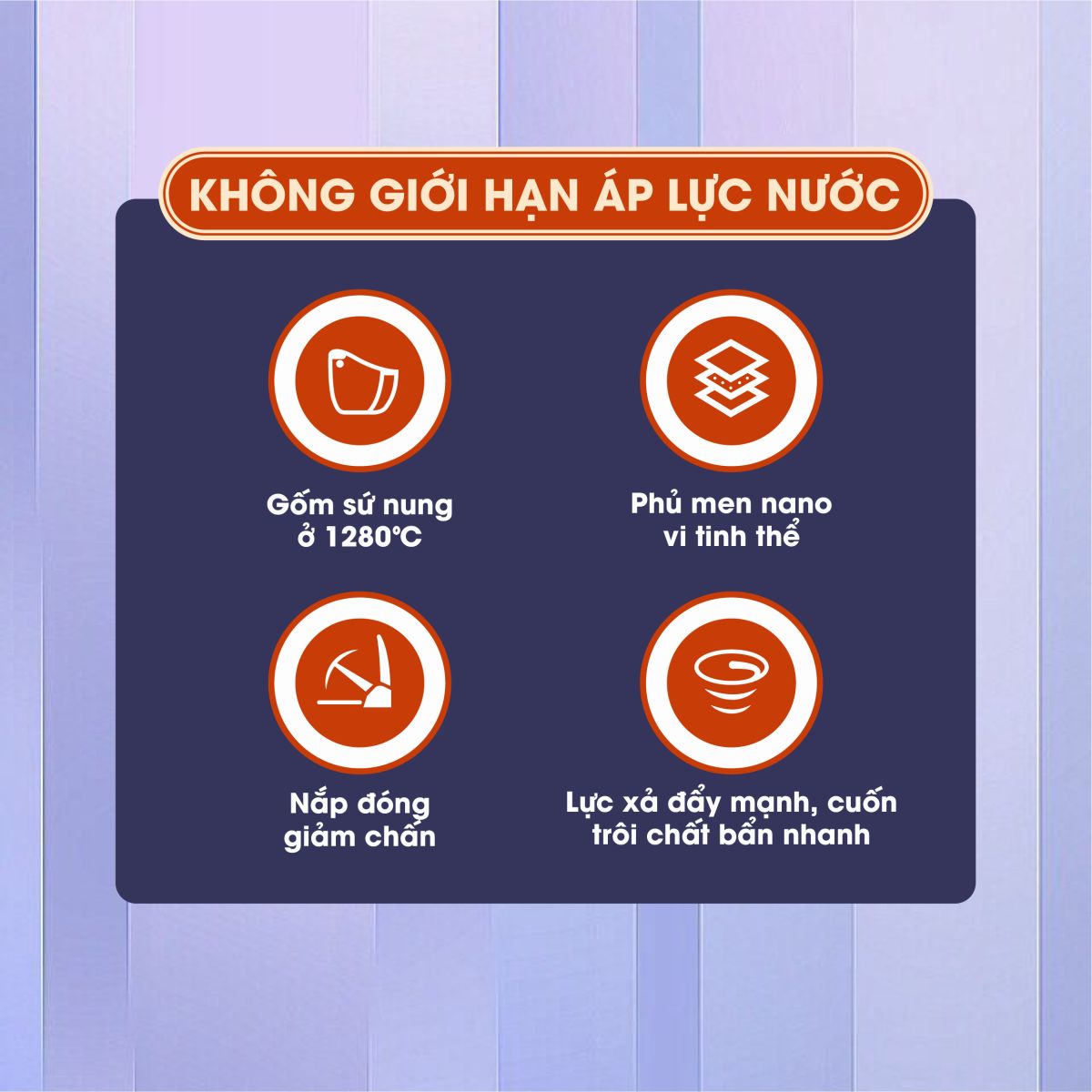 Bồn Cầu 1 Khối Men Sứ Fotari 1998