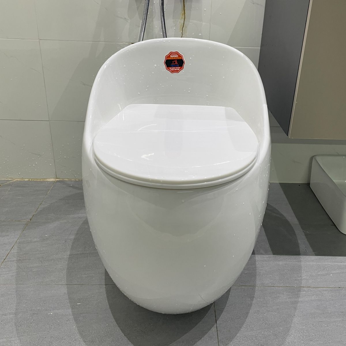 Bồn Cầu Trứng Khủng Long Fotari 6879 16